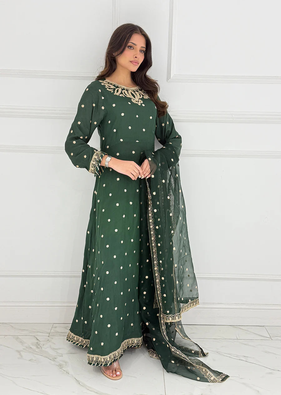 Dark Green/Gold Suit