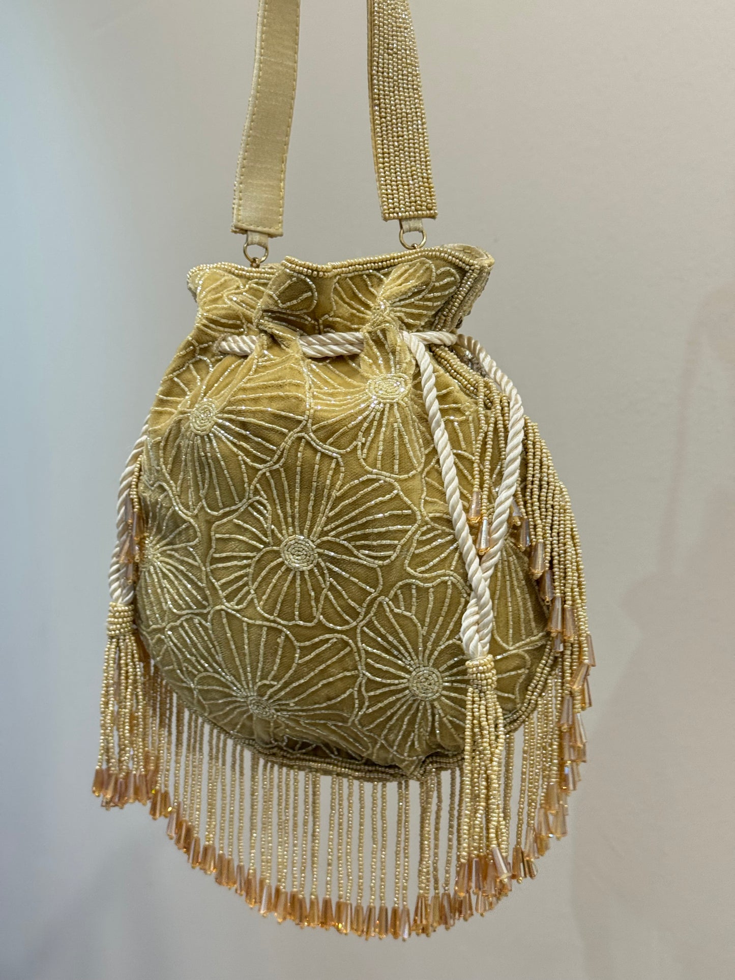 Golden Potli Bag