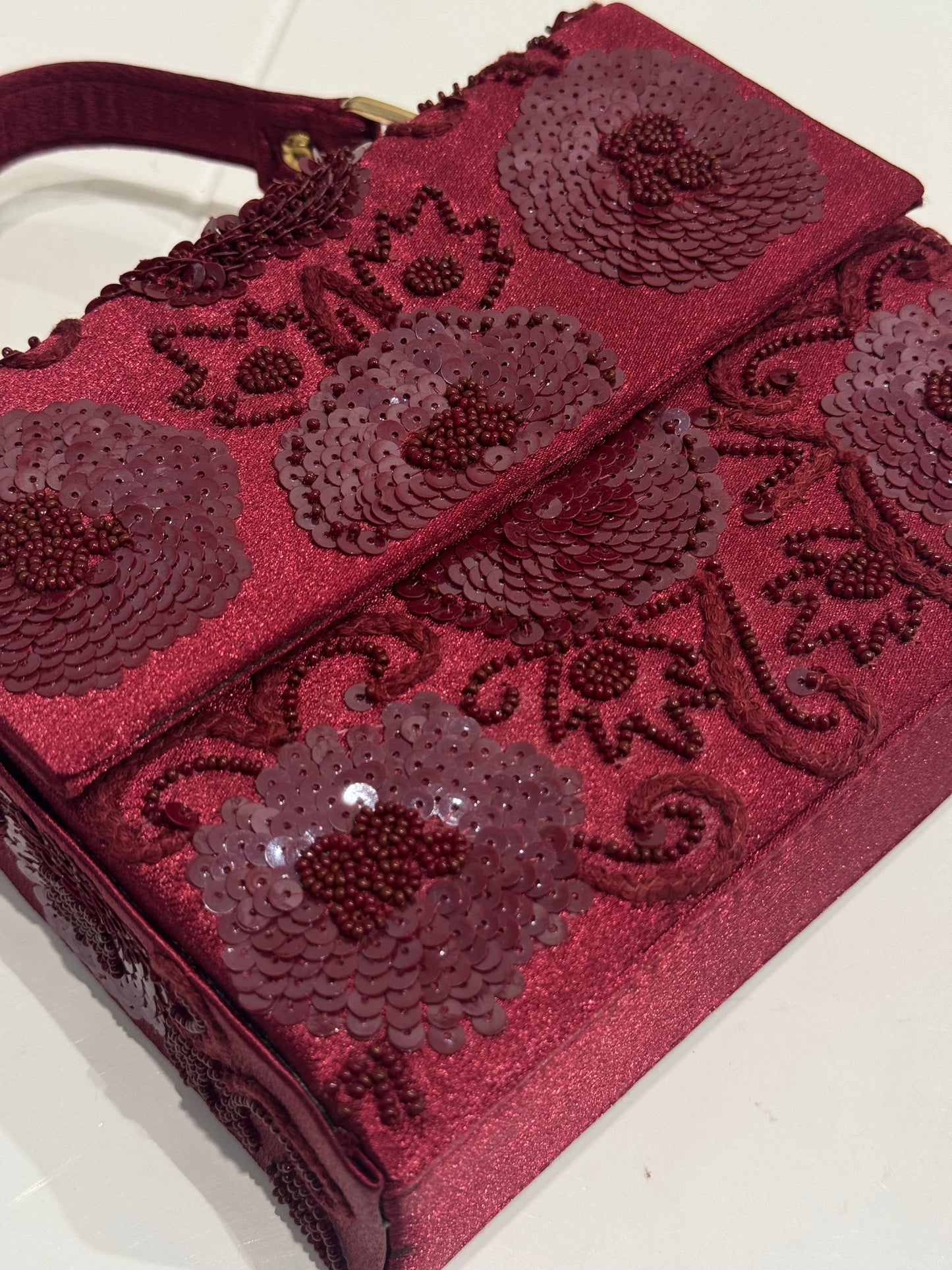 Red Velvet Bag