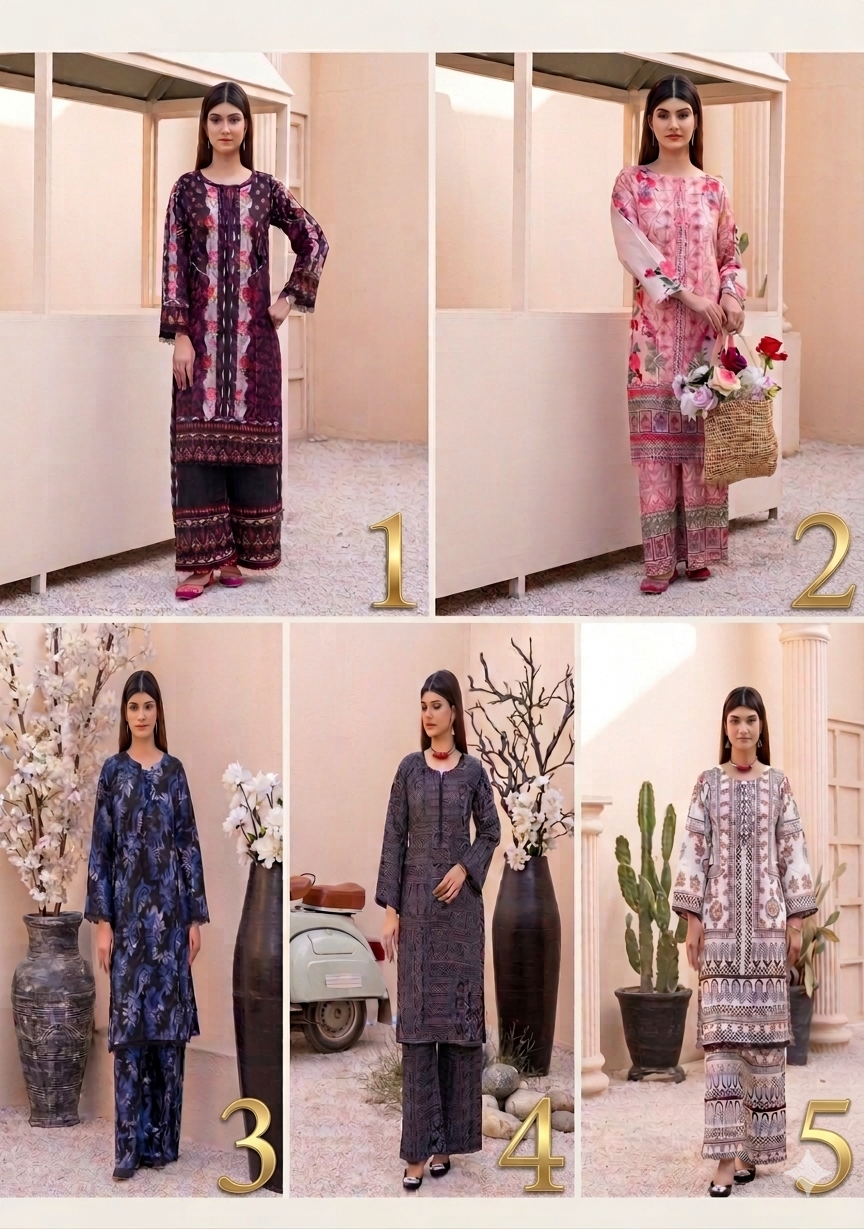 Printed Co- Ord set- 2 Teiler