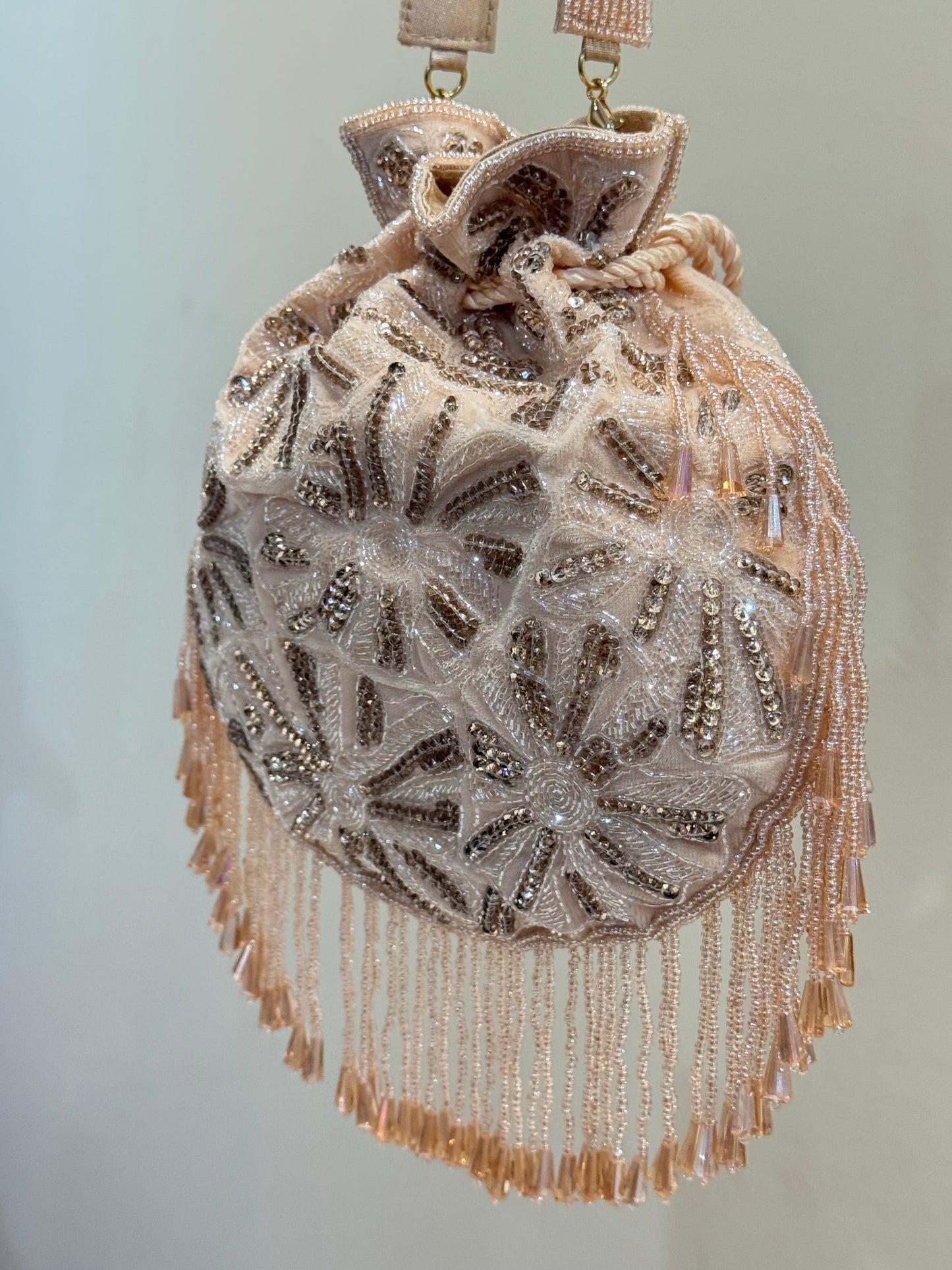 Baby Pink Potli Bag
