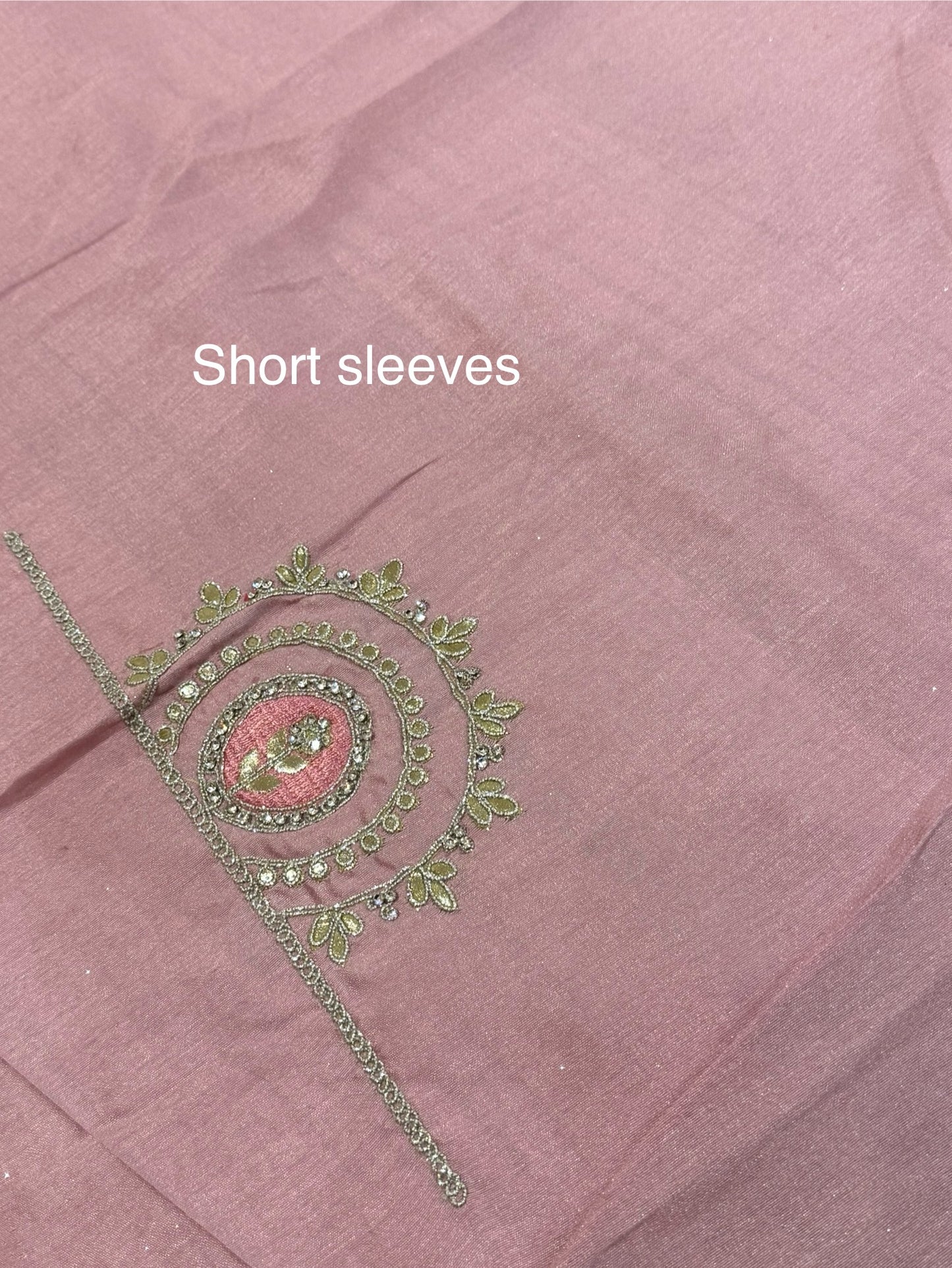Baby Pink Saree