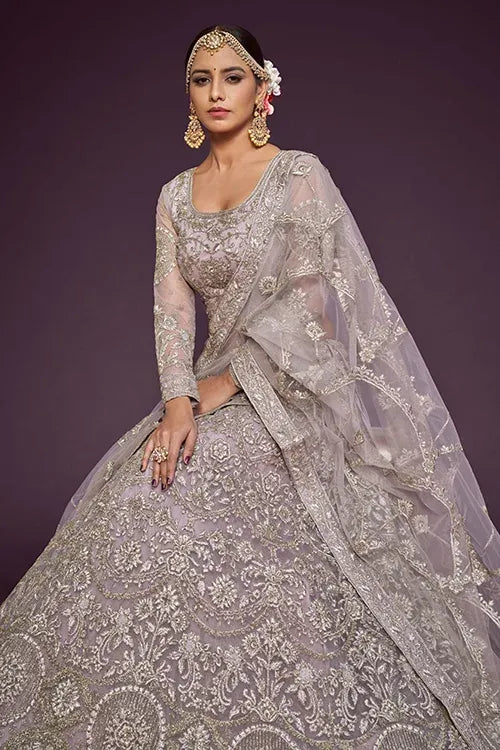 Rose Violett Lehenga Choli