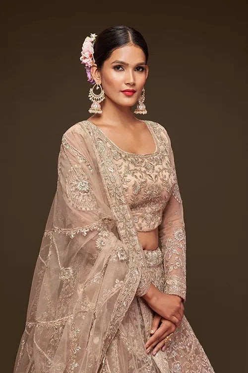Royal Beige Lehenga Choli