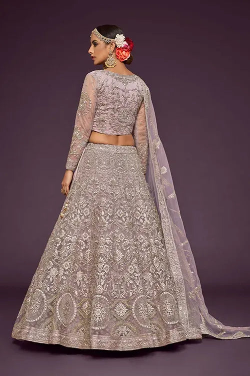 Rose Violett Lehenga Choli