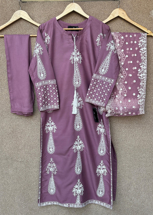 Dusty Pink Linen Suit - 299