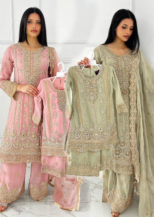 Shaz1801 - Chiffon - Mummy n Me Outfit