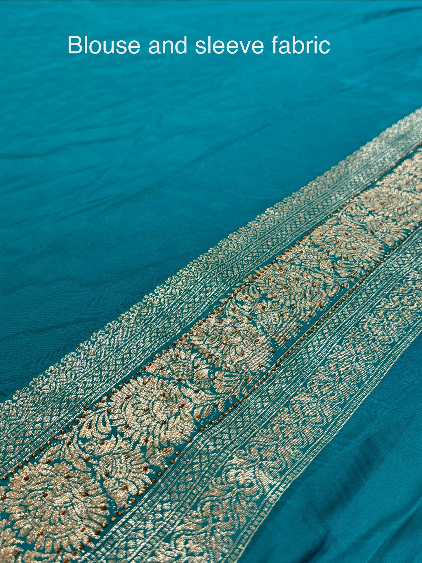 Blue Banarasi Saree