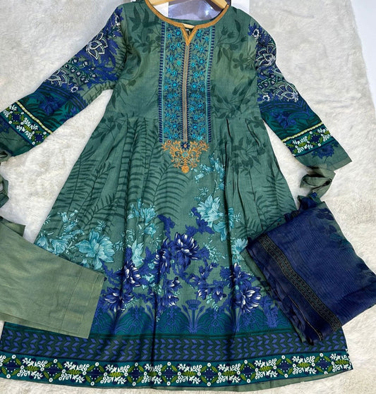 Lawn Suit BLUE/GREEN 47002C1