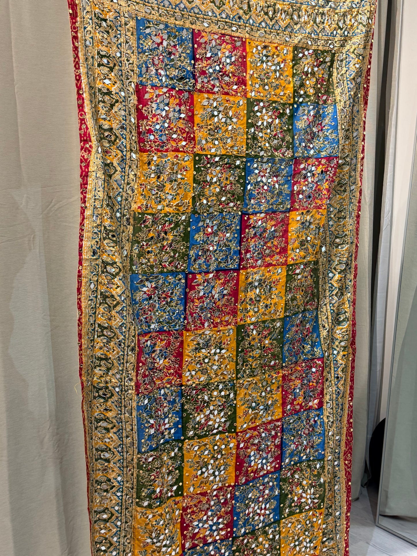 Mirror work Dupatta Multi 2