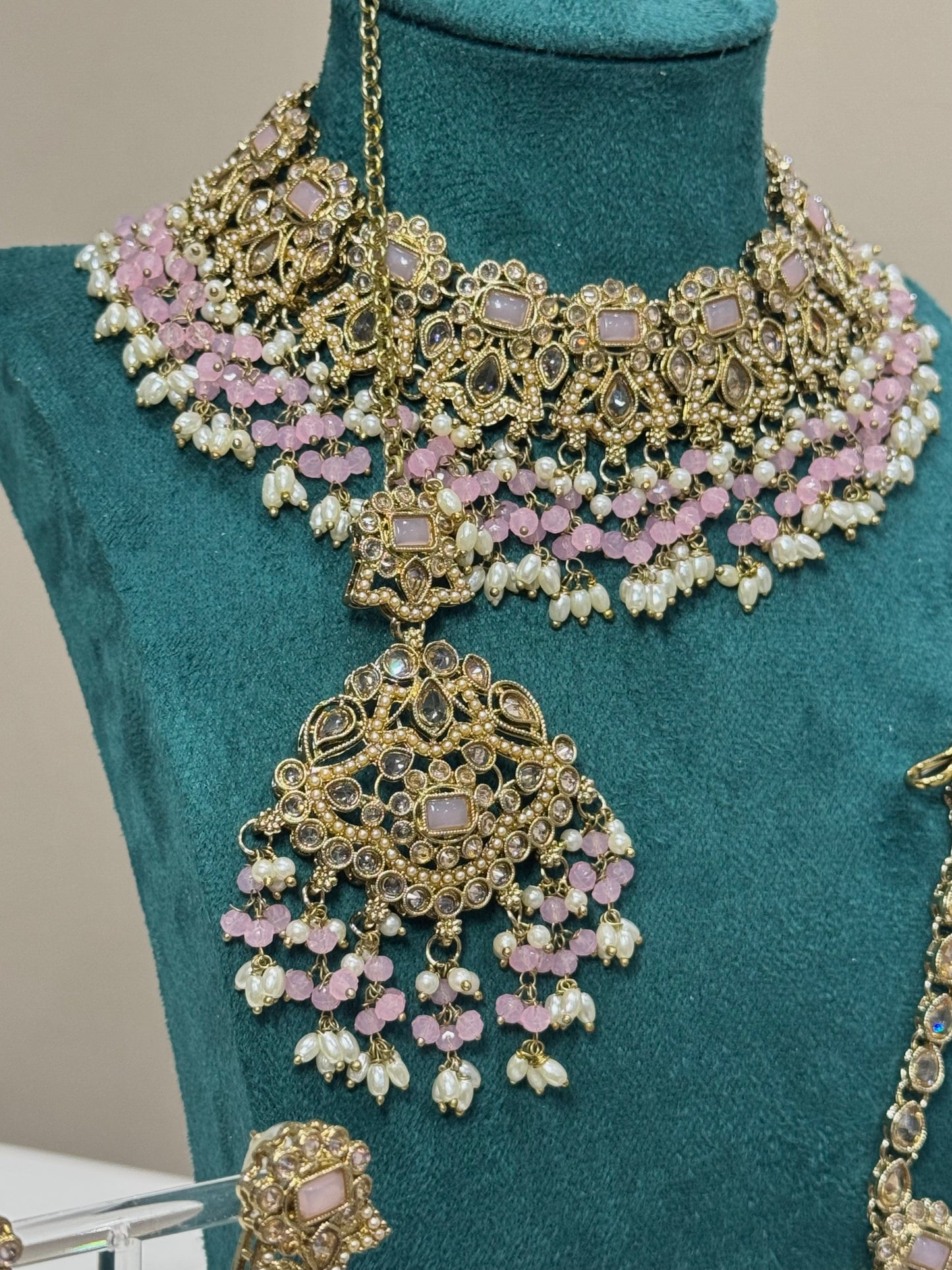 Pink Jewellery Set