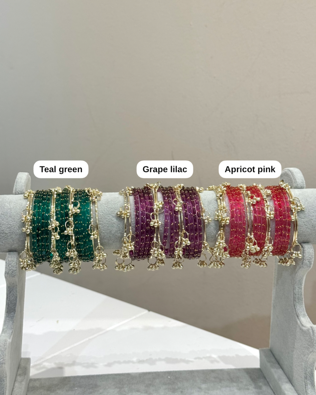 Kashmiri Bangles Set (19-Teilig) Colourful