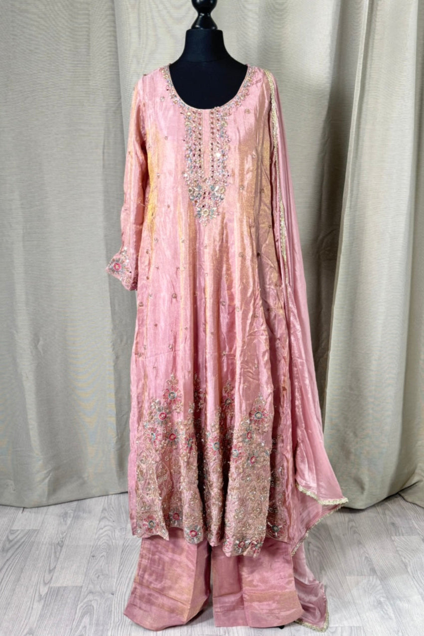 Pink Embellished Dress 1