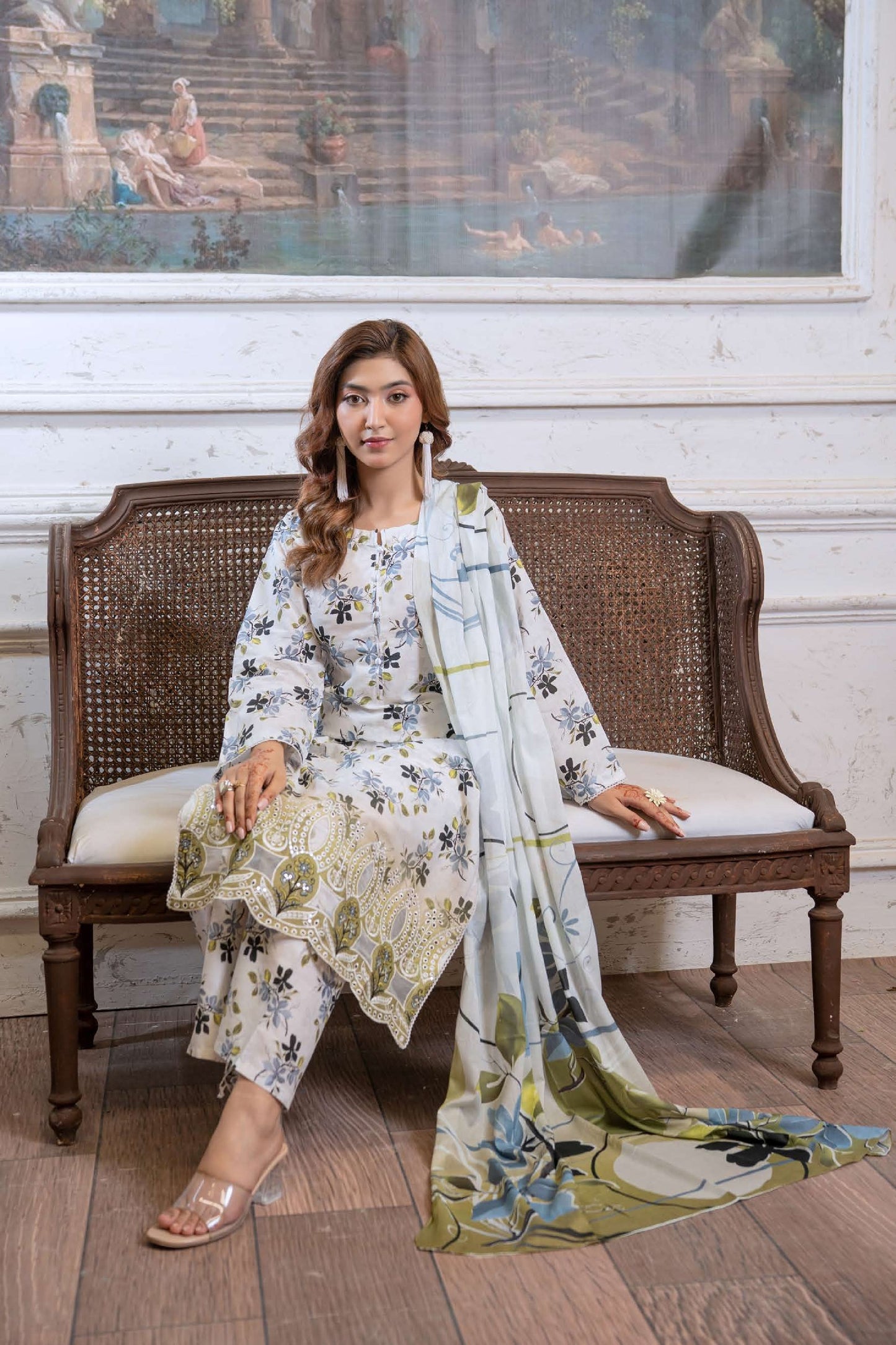 Floral prints Lawn Collection-1