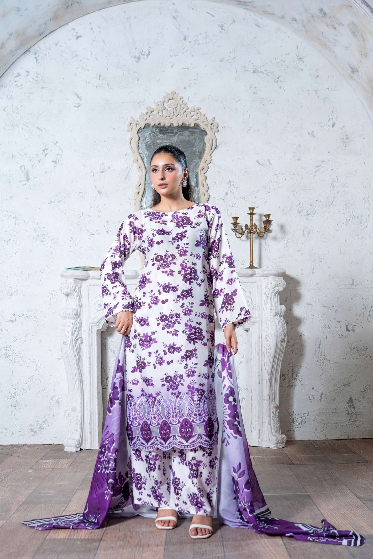 Floral prints Lawn Collection-2