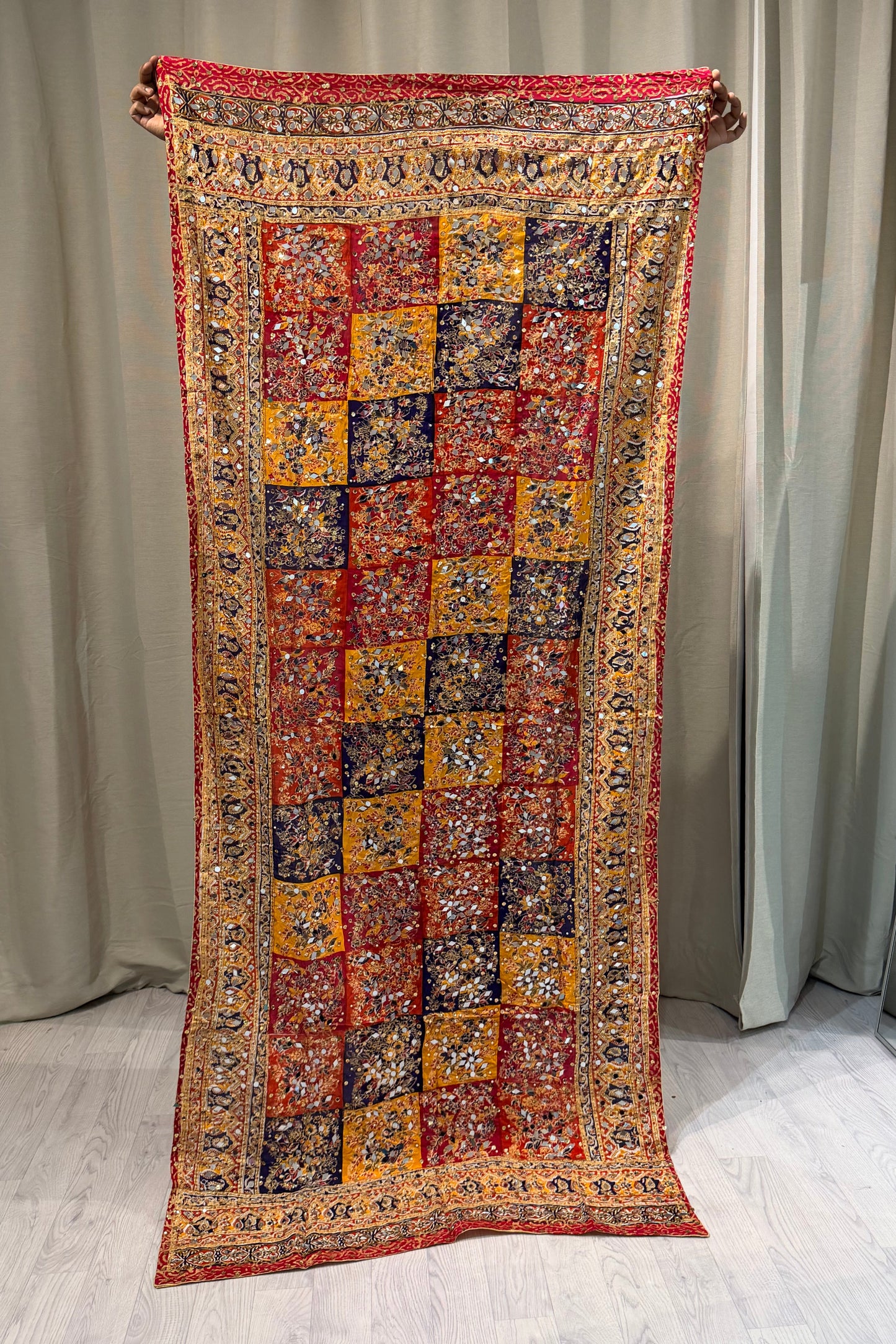 Mirror work Dupatta Multi 1