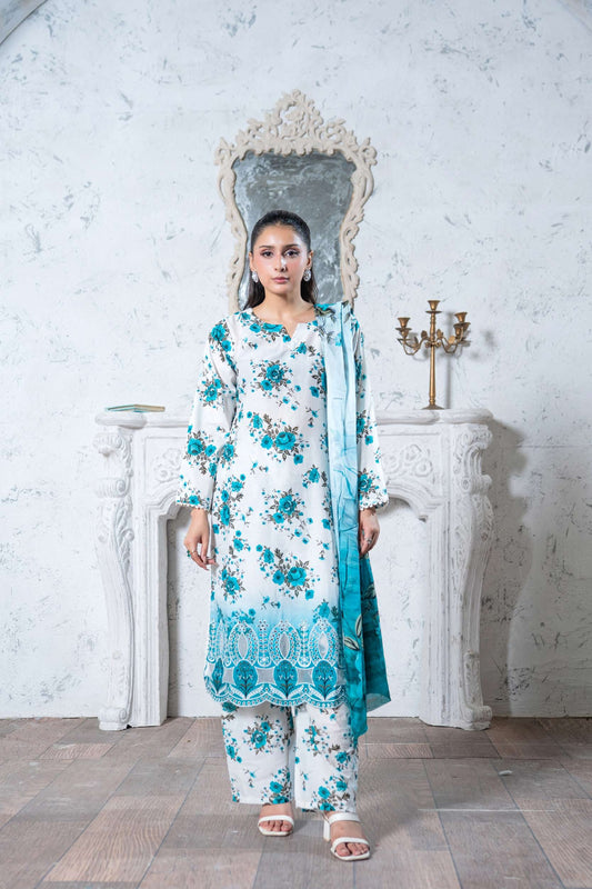 Floral prints Lawn Punjabi Collection-2
