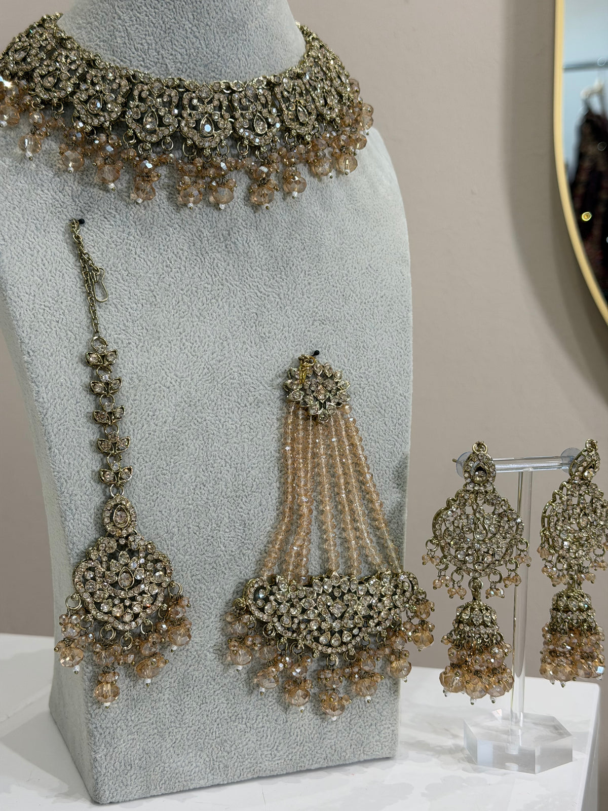 Golden Jewellery Set