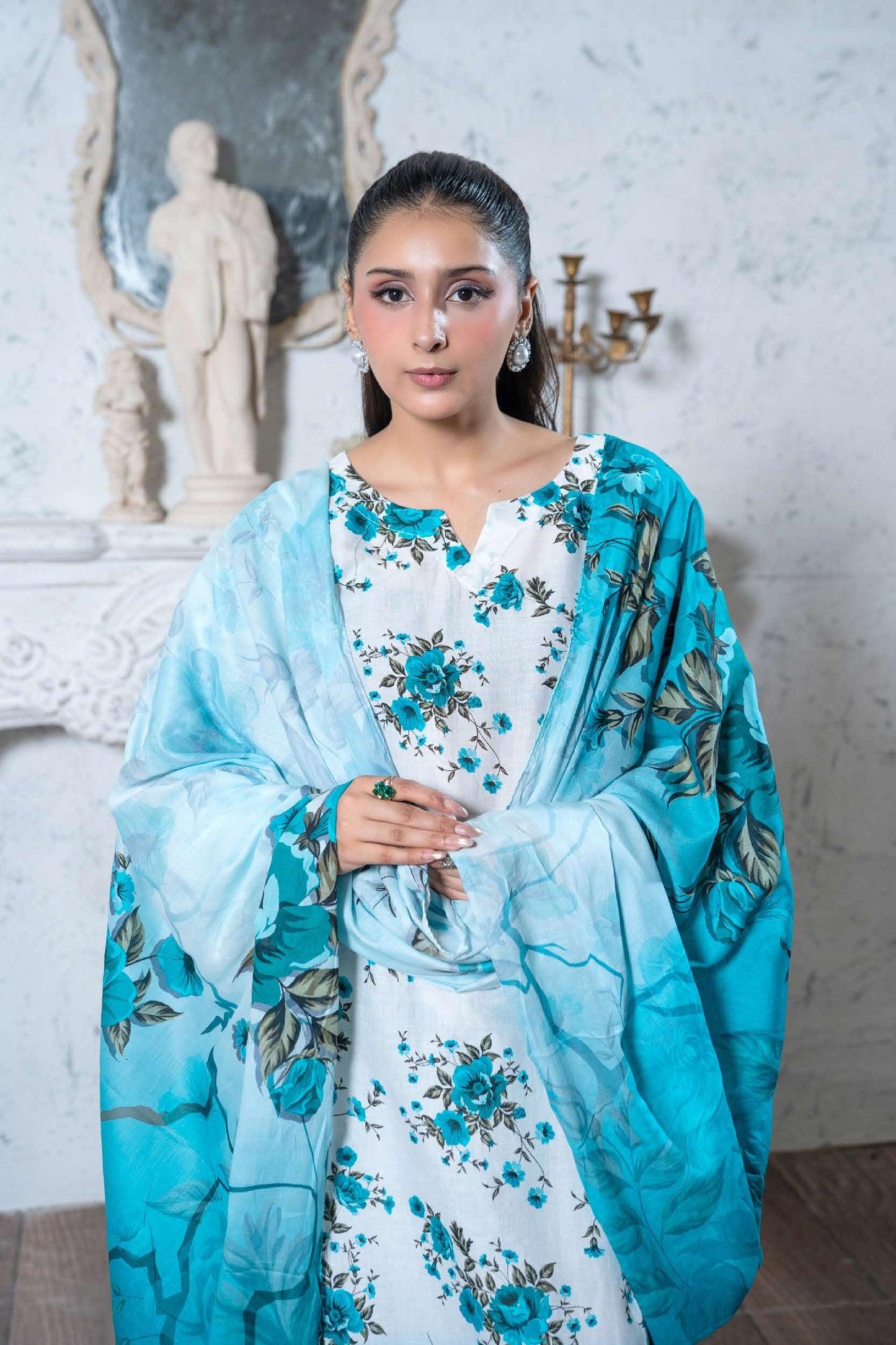 Floral prints Lawn Collection-2