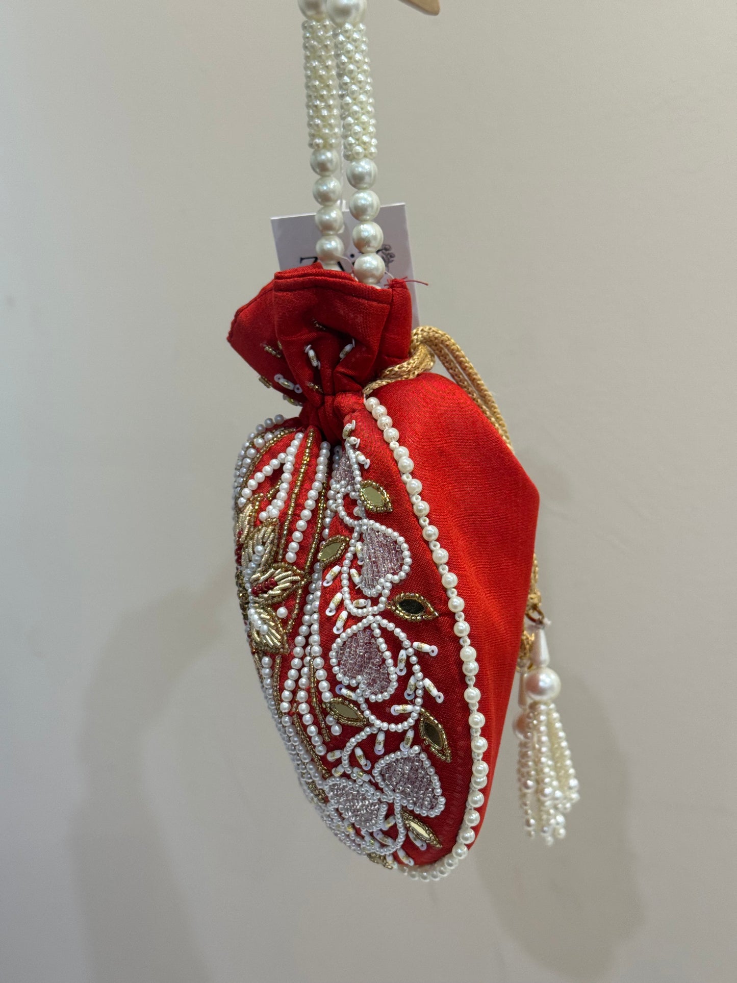 Red Potli Bag