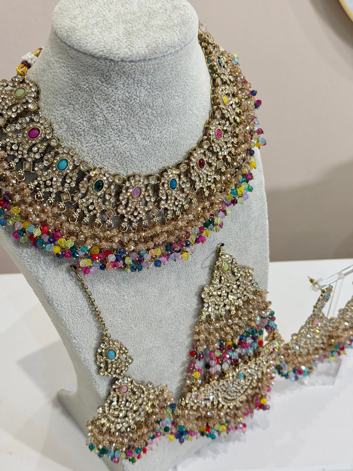 Multi-Colour Jewellery Set