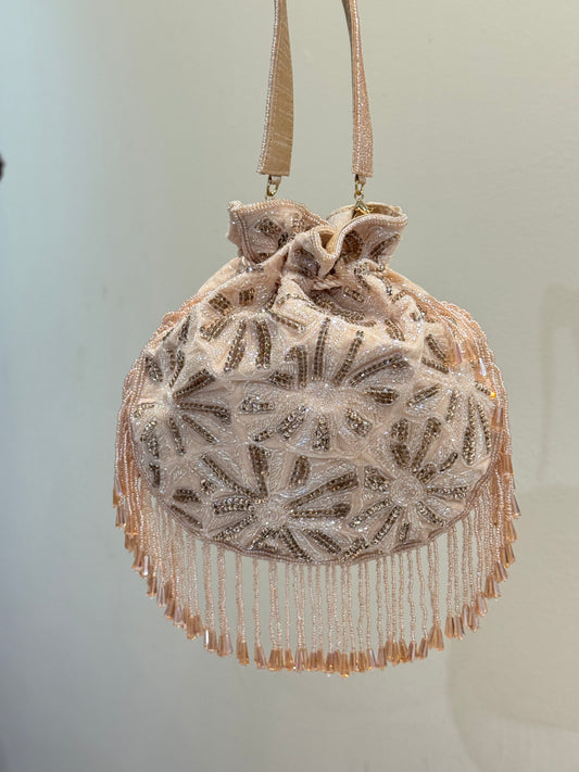 Baby Pink Potli Bag