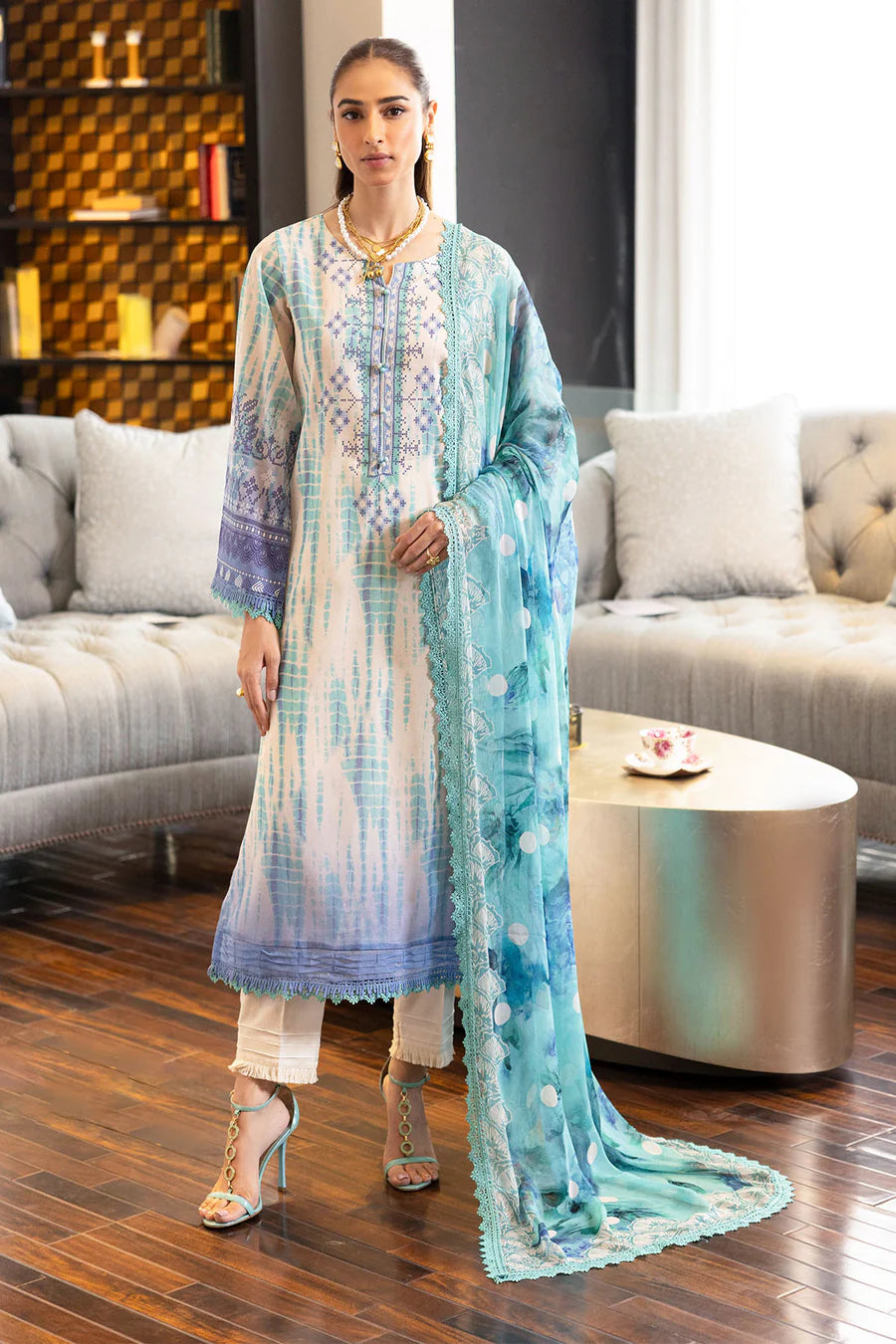 Nureh Signature prints Lawn  - 117