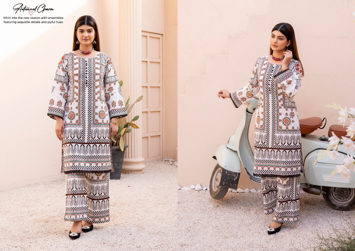 Printed Co- Ord set- 2 Teiler