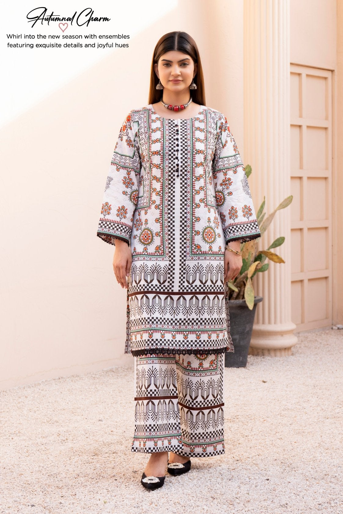 Printed Co- Ord set- 2 Teiler