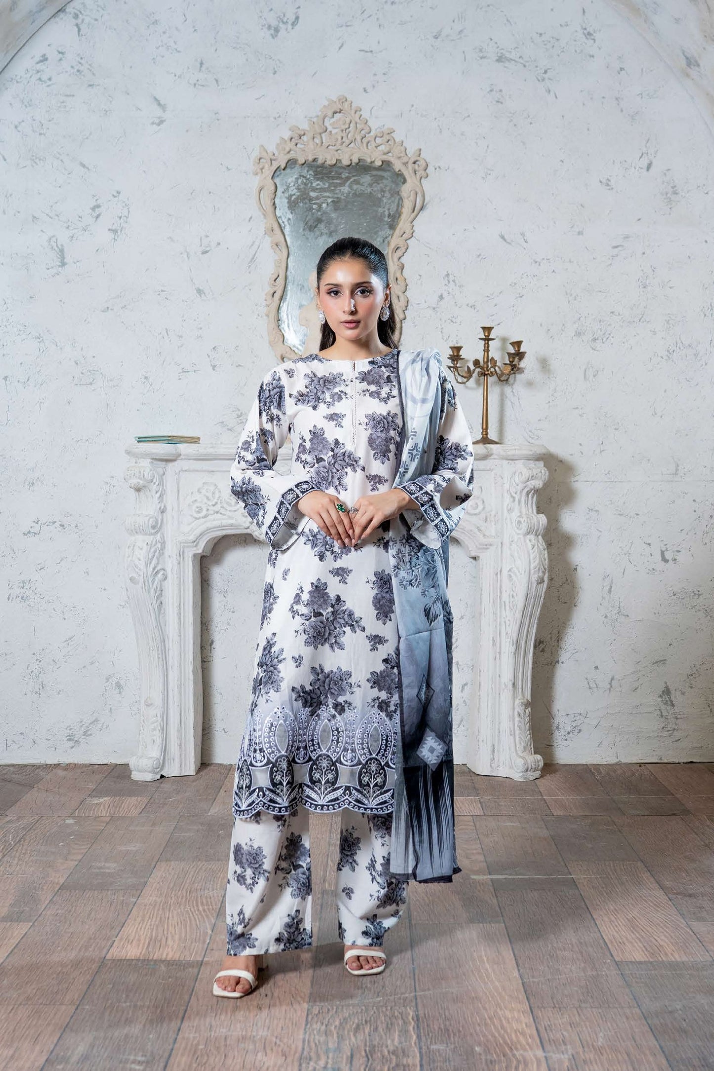 Floral prints Lawn Collection-2