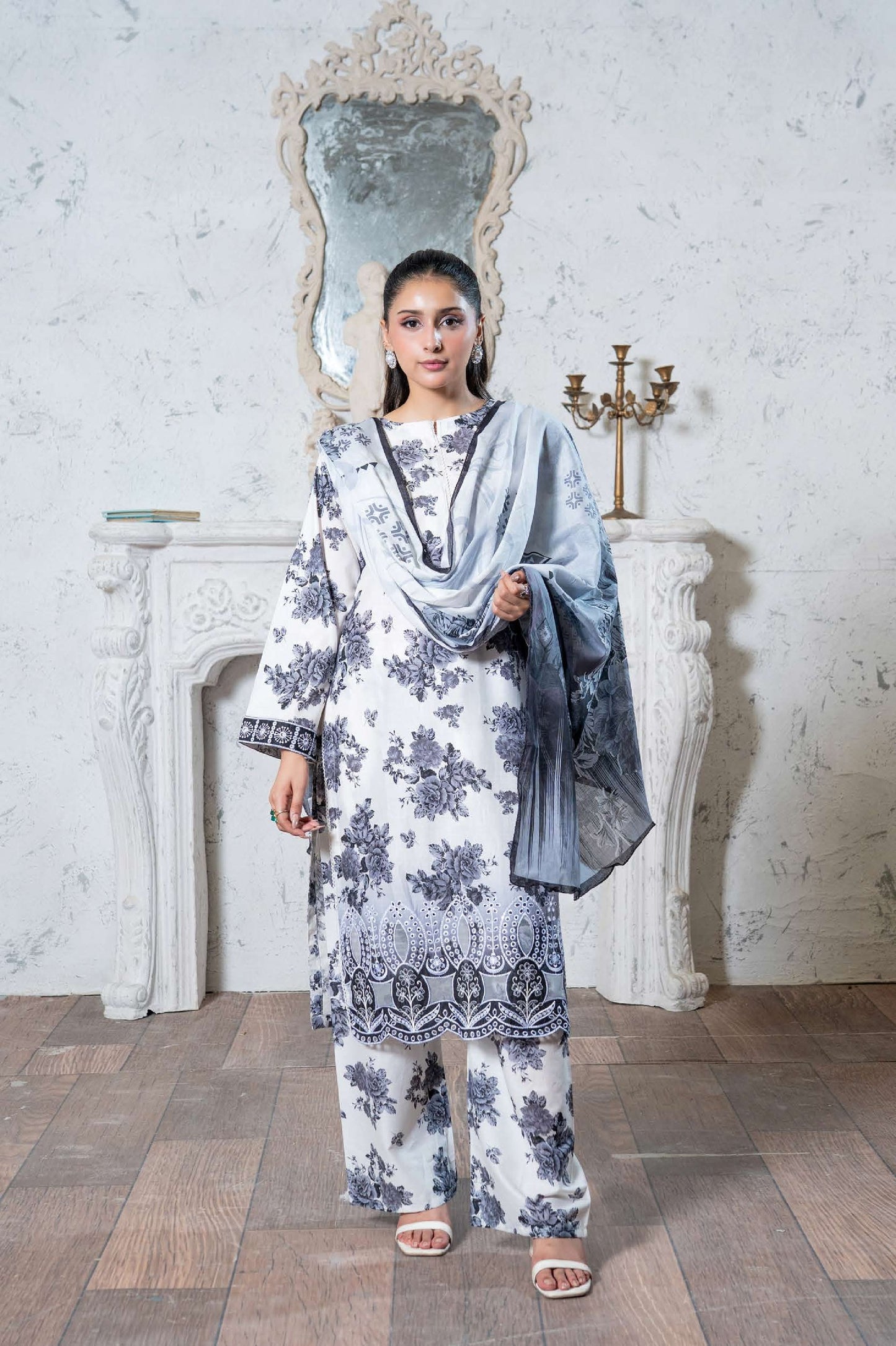 Floral prints Lawn Collection-2