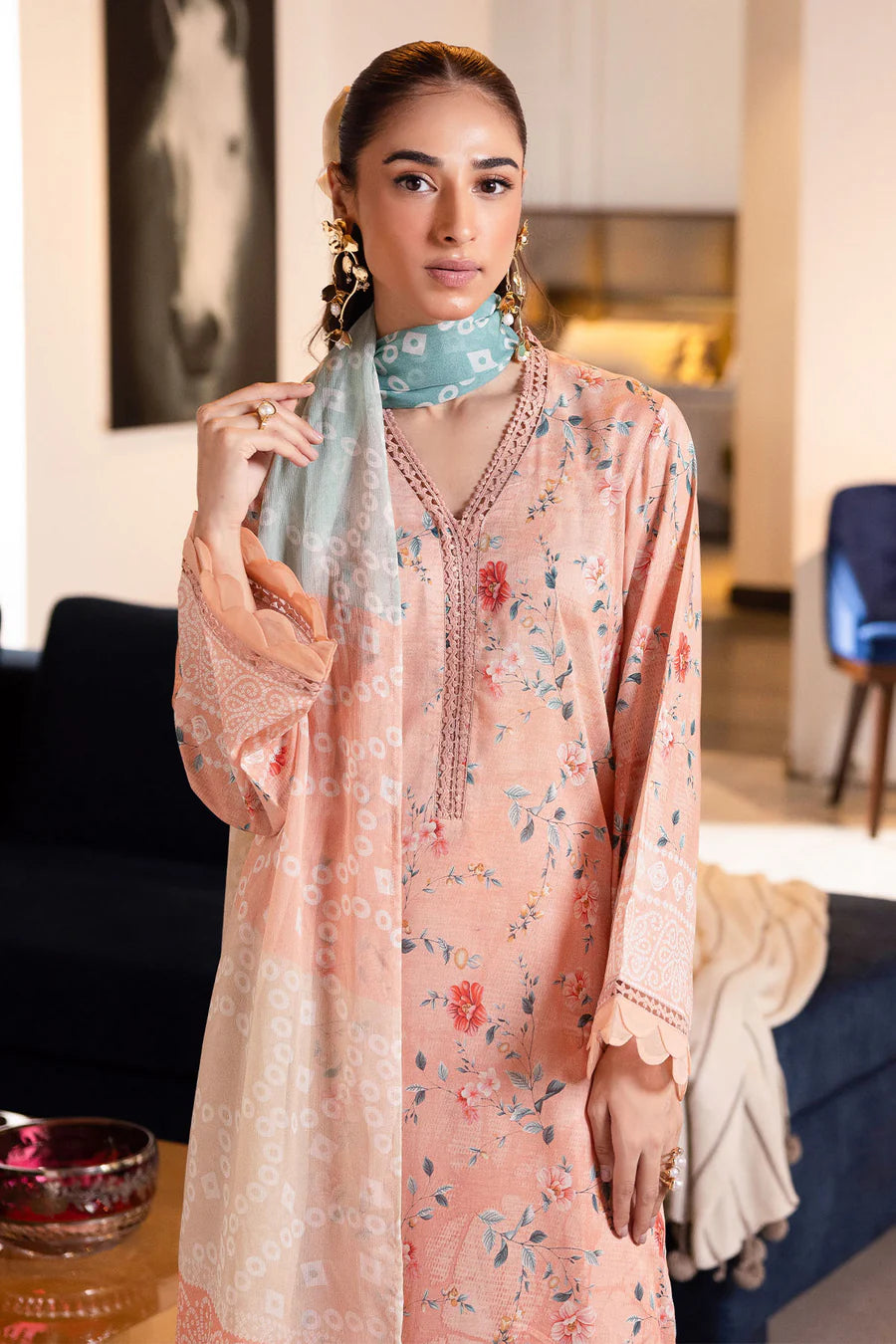 Nureh Signature prints Lawn  - 114