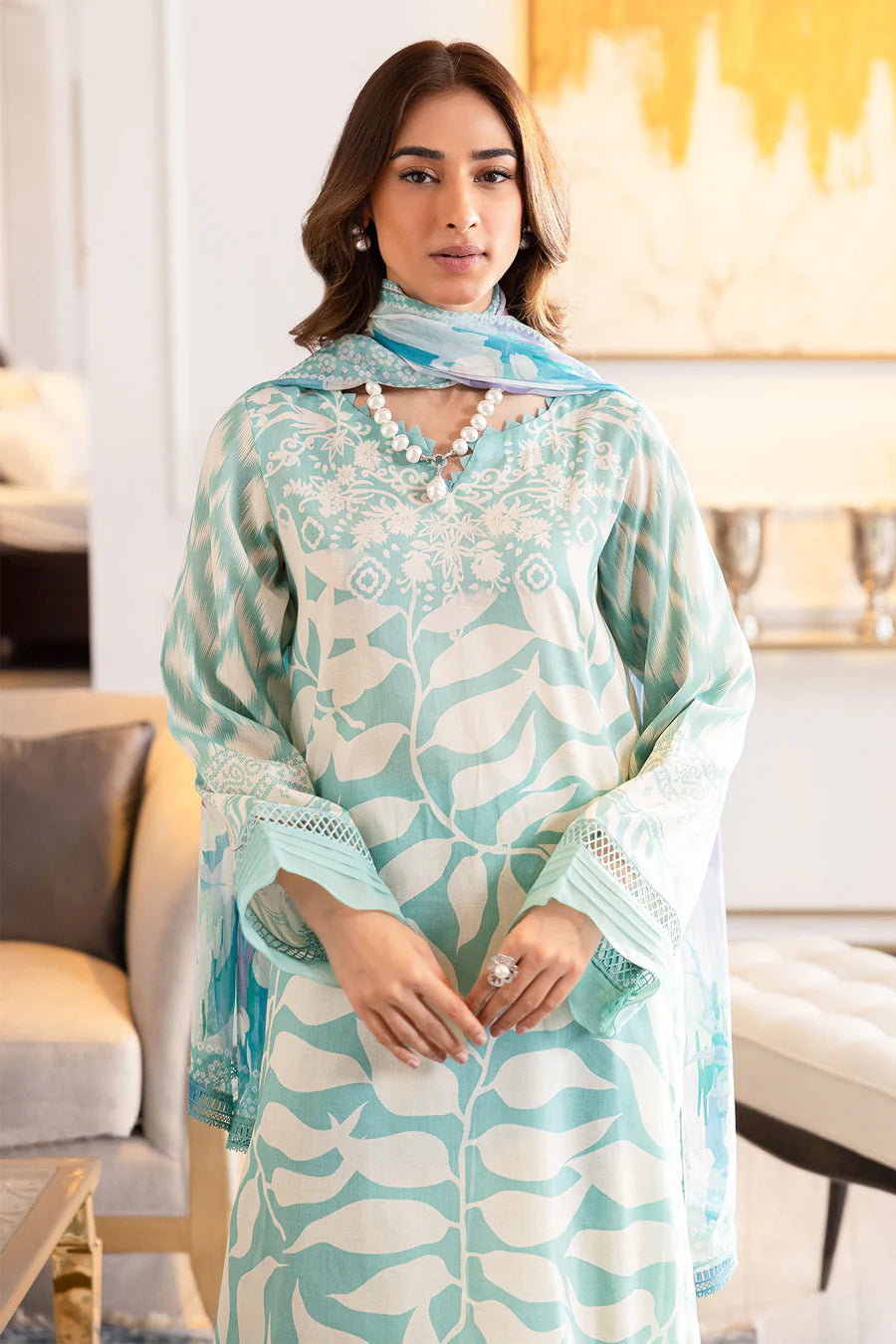 Nureh Signature prints Lawn  - 115