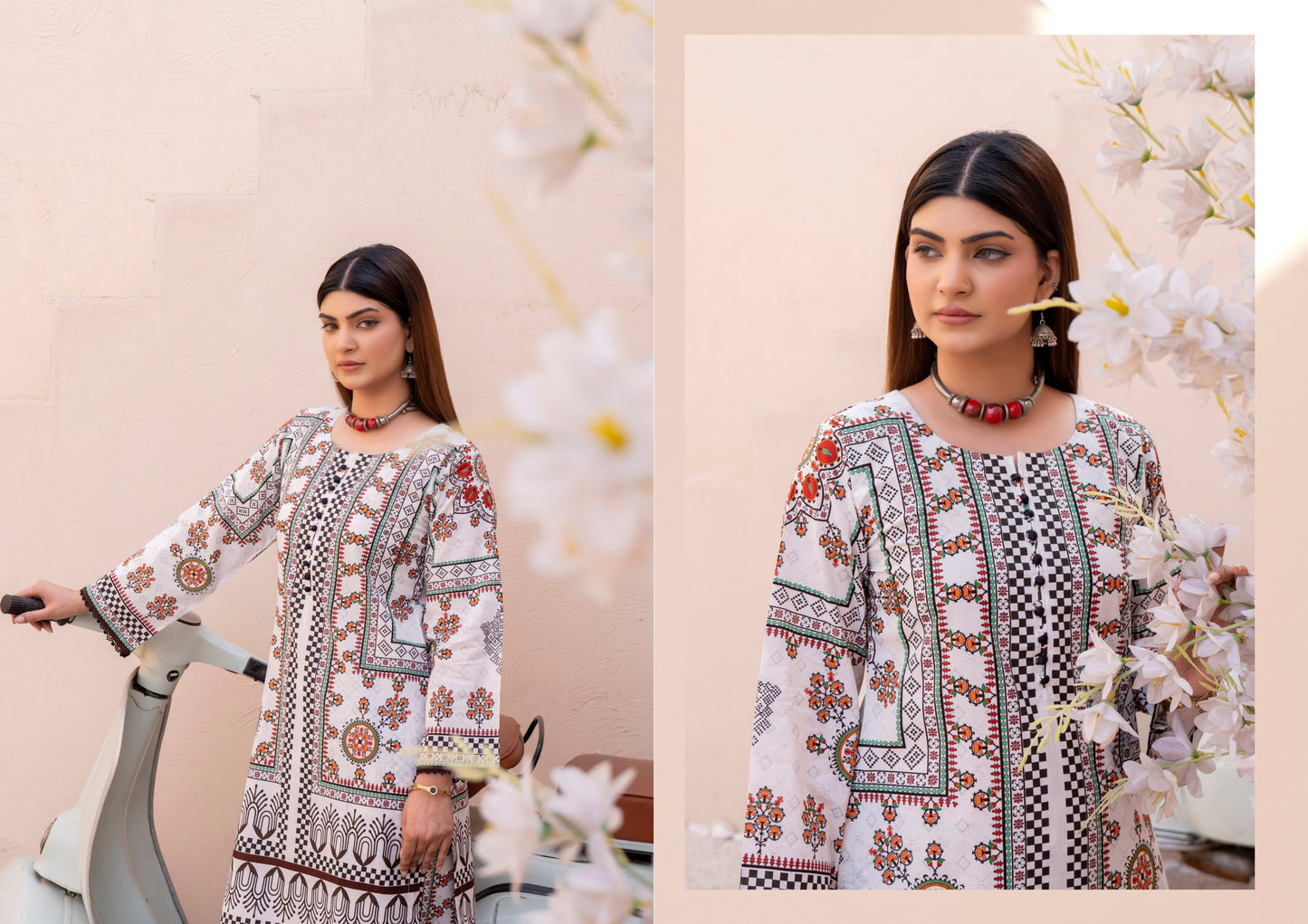 Printed Co- Ord set- 2 Teiler
