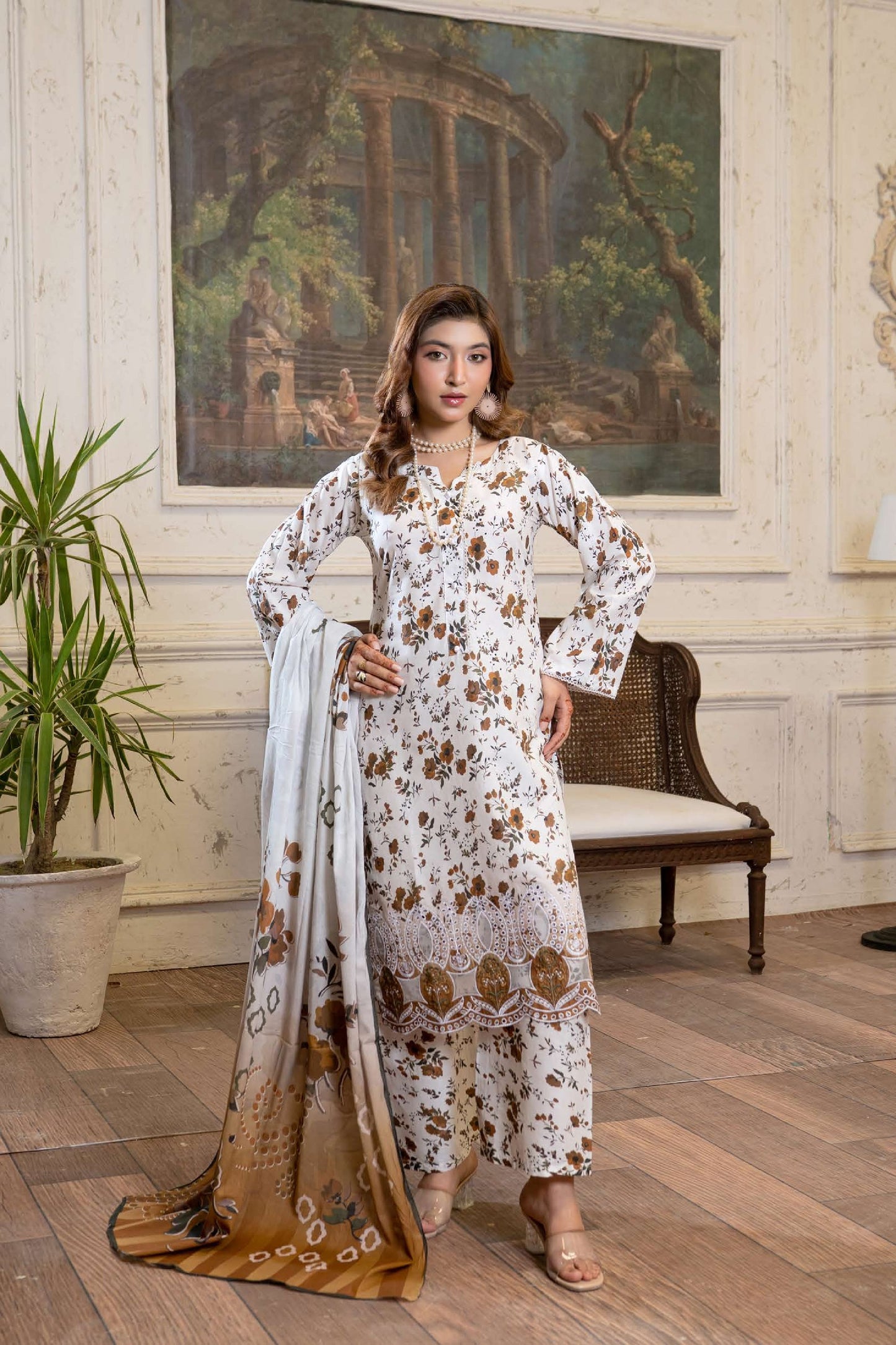 Floral prints Lawn Collection-1