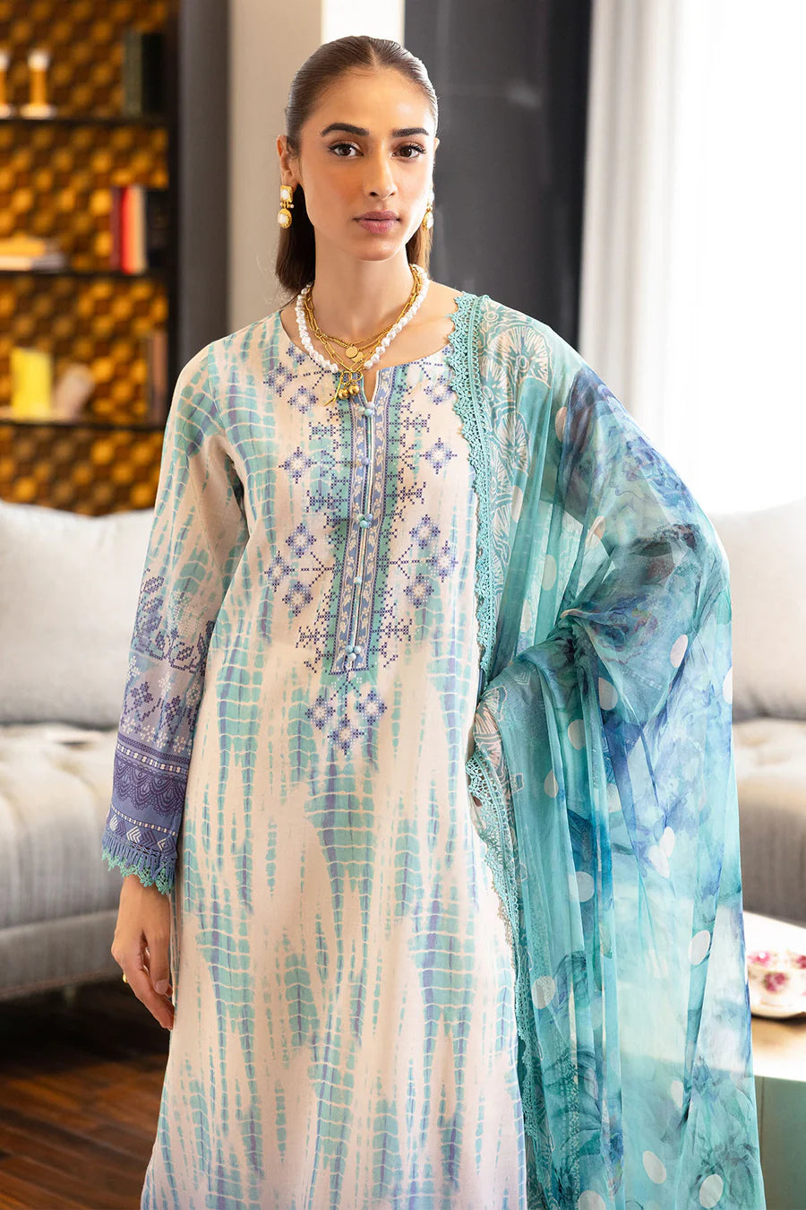 Nureh Signature prints Lawn  - 117