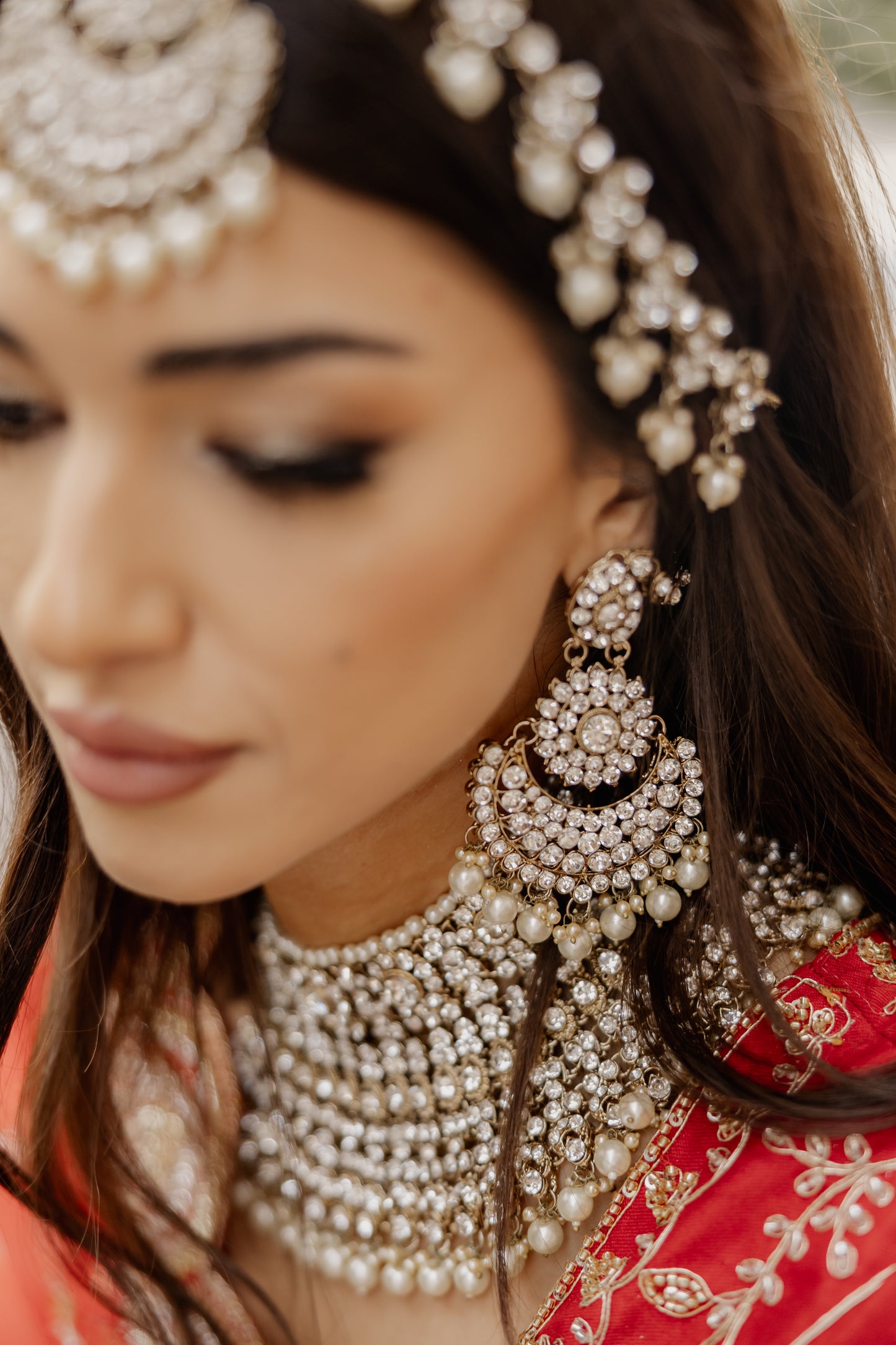 Red Bridal Lehenga