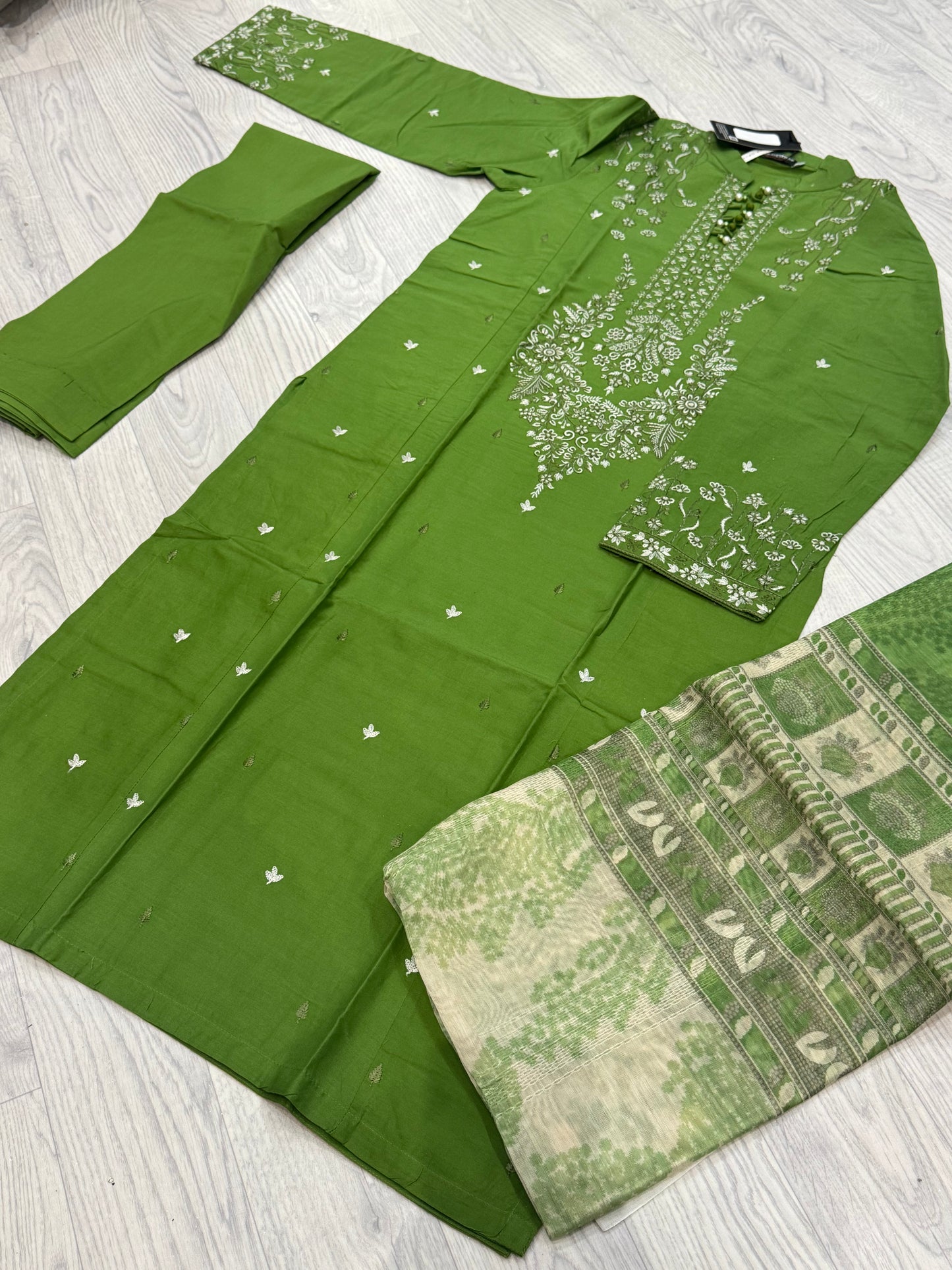 Khuda Baksh Green Suit