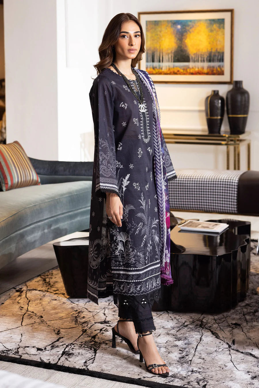 Nureh Signature prints Lawn  - 118