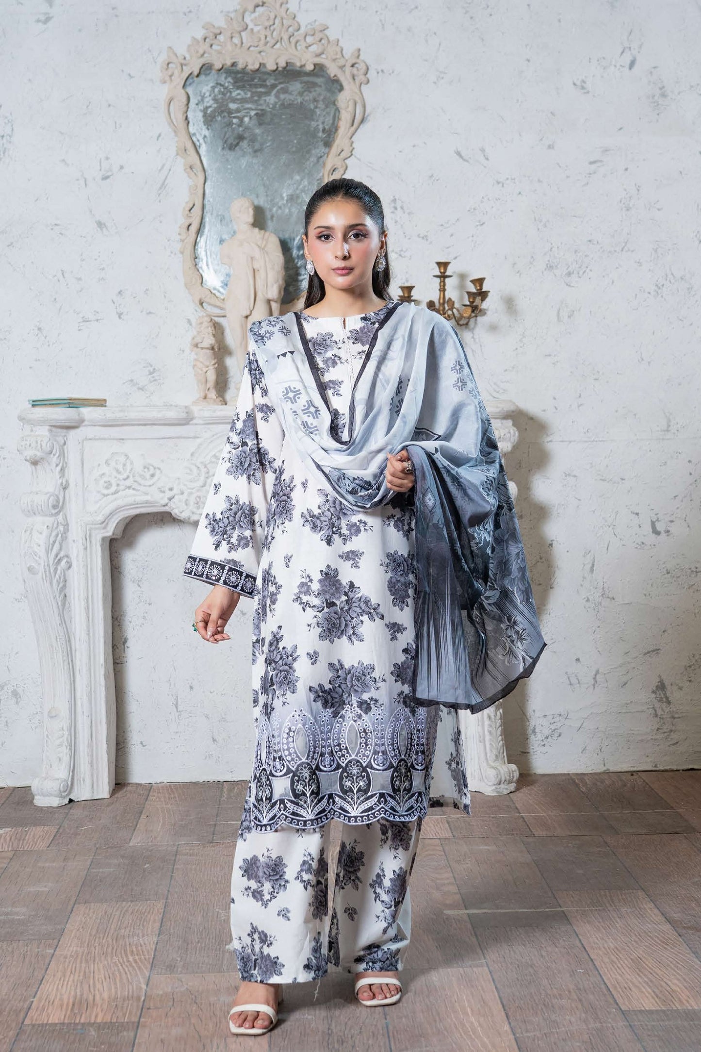 Floral prints Lawn Collection-2