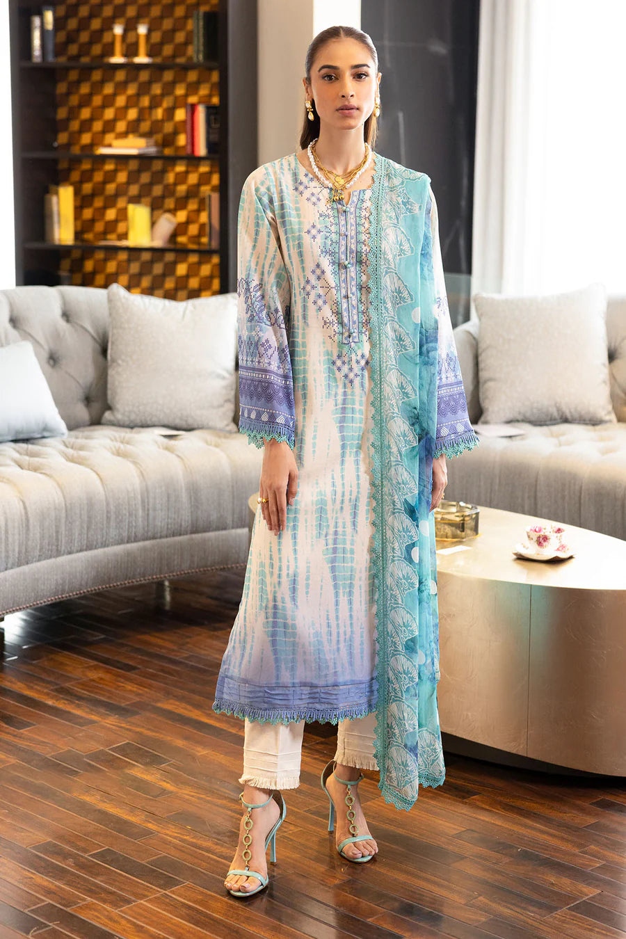 Nureh Signature prints Lawn  - 117