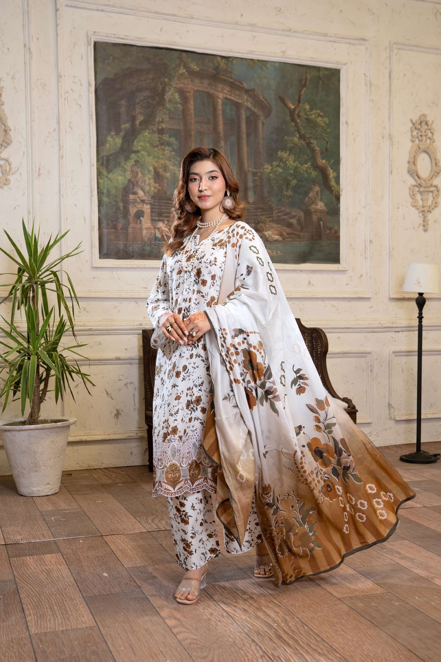Floral prints Lawn Collection-1