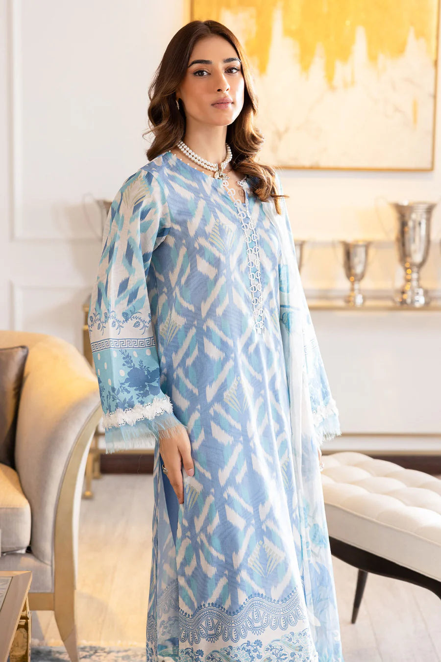 Nureh Signature prints Lawn  - 121