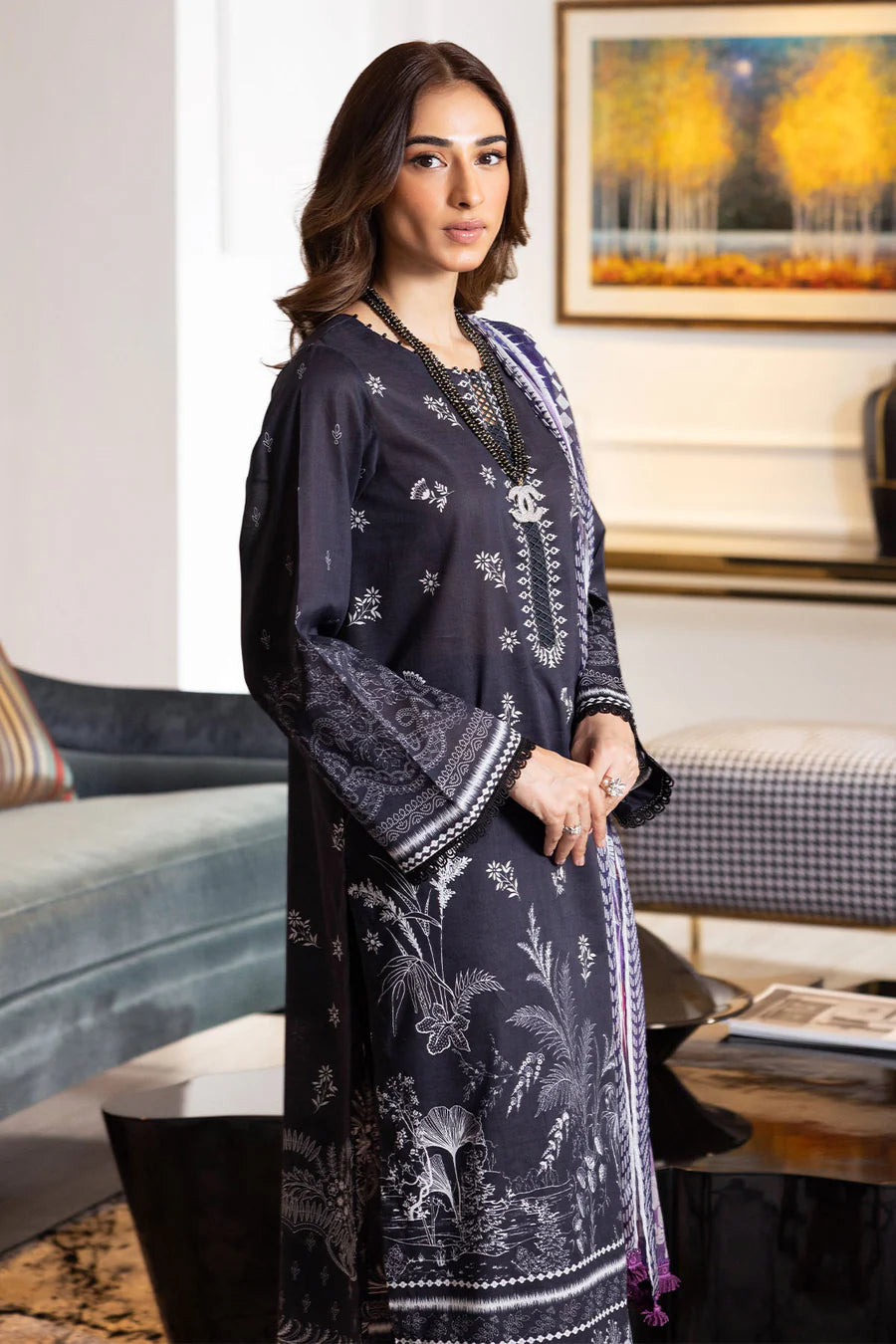 Nureh Signature prints Lawn  - 118