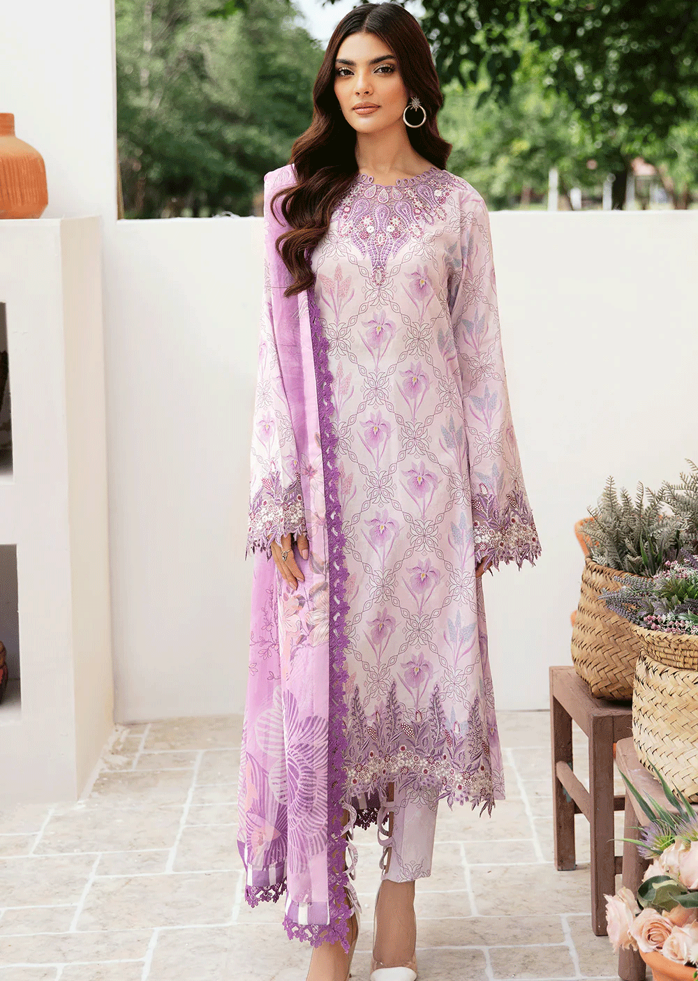 Ramsha Rangrez Lawn Suit 504