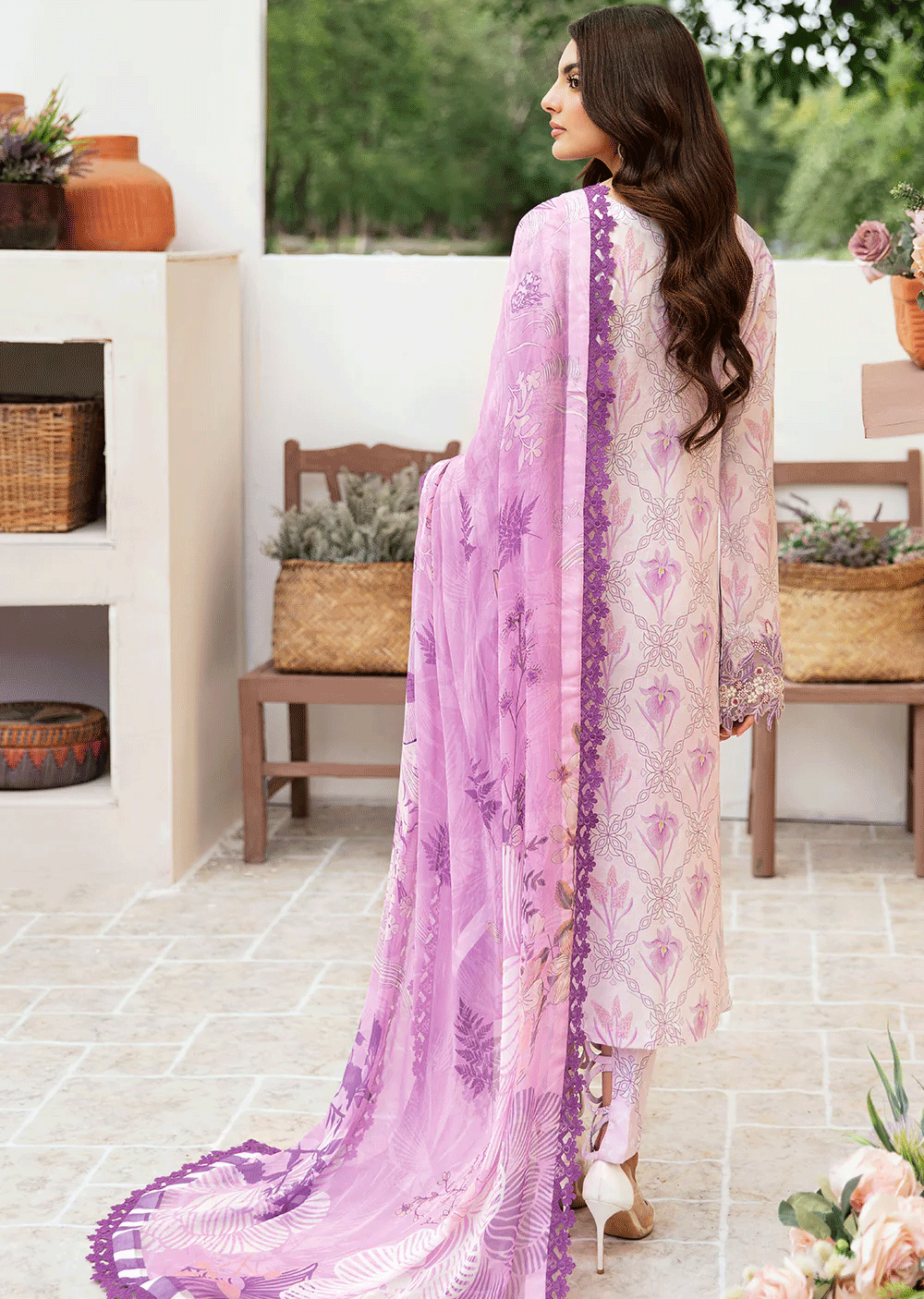 Ramsha Rangrez Lawn Suit 504