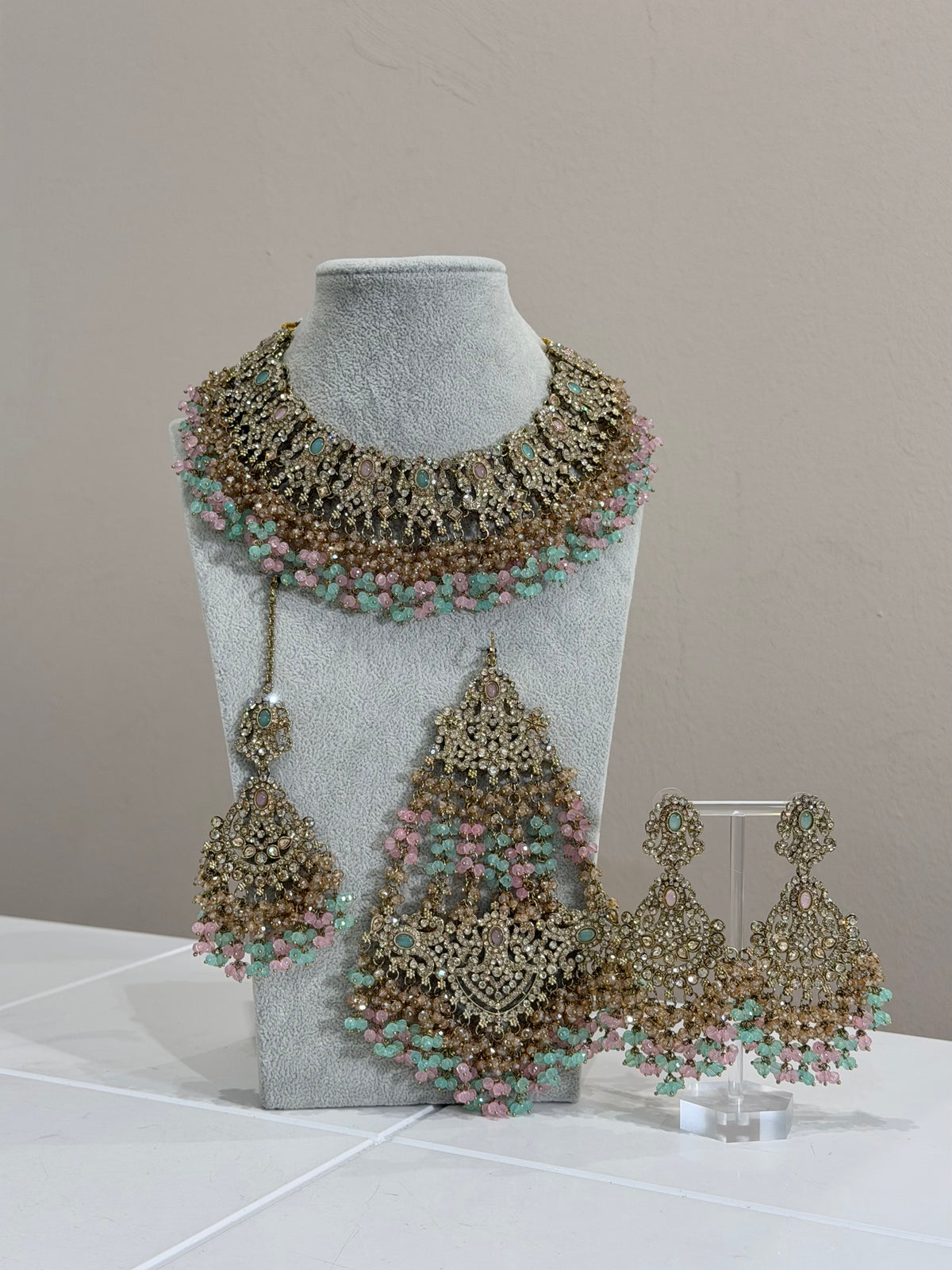 Rose Turquoise Jewellery Set