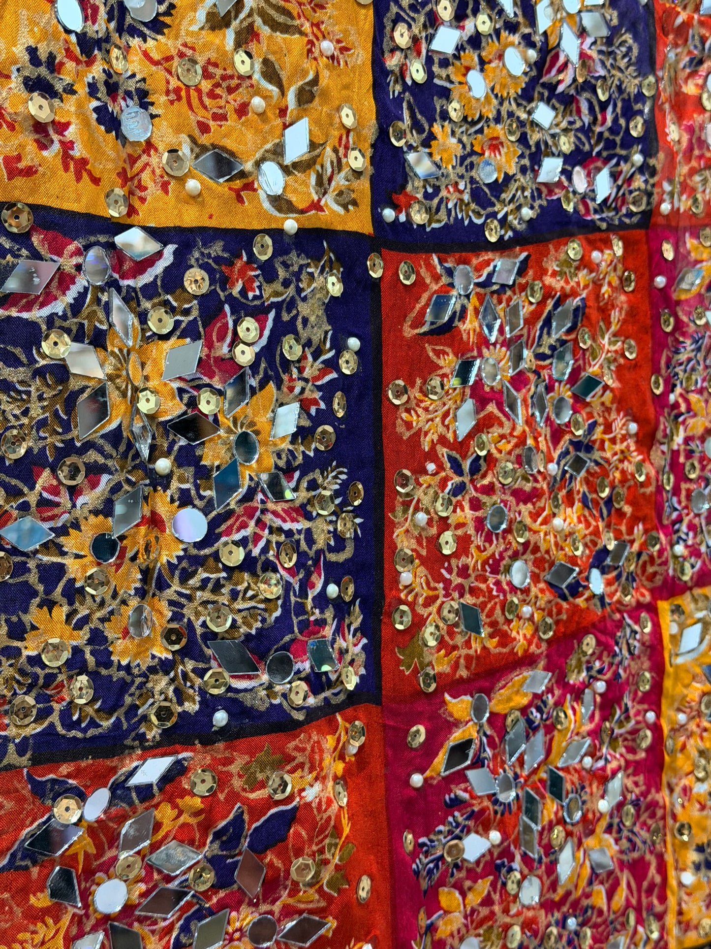 Mirror work Dupatta Multi 1