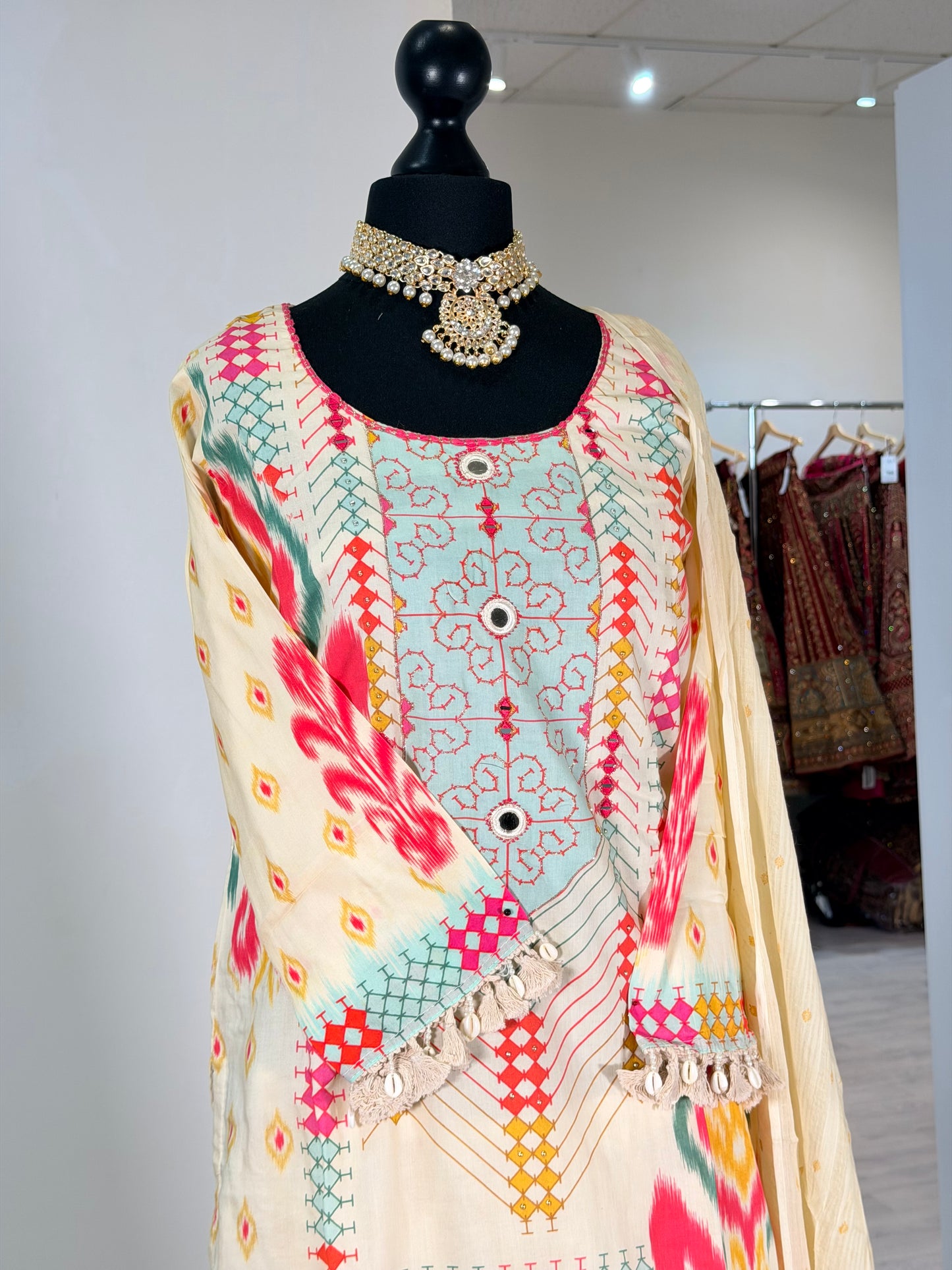 Cotton Tassel Sharara 4