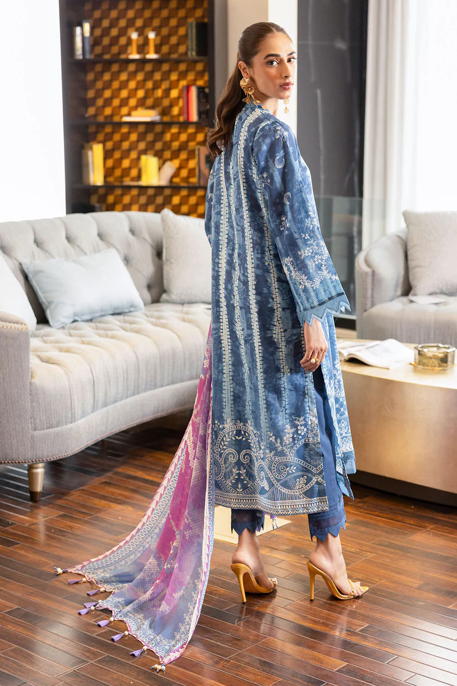 Nureh Signature prints Lawn  - 119